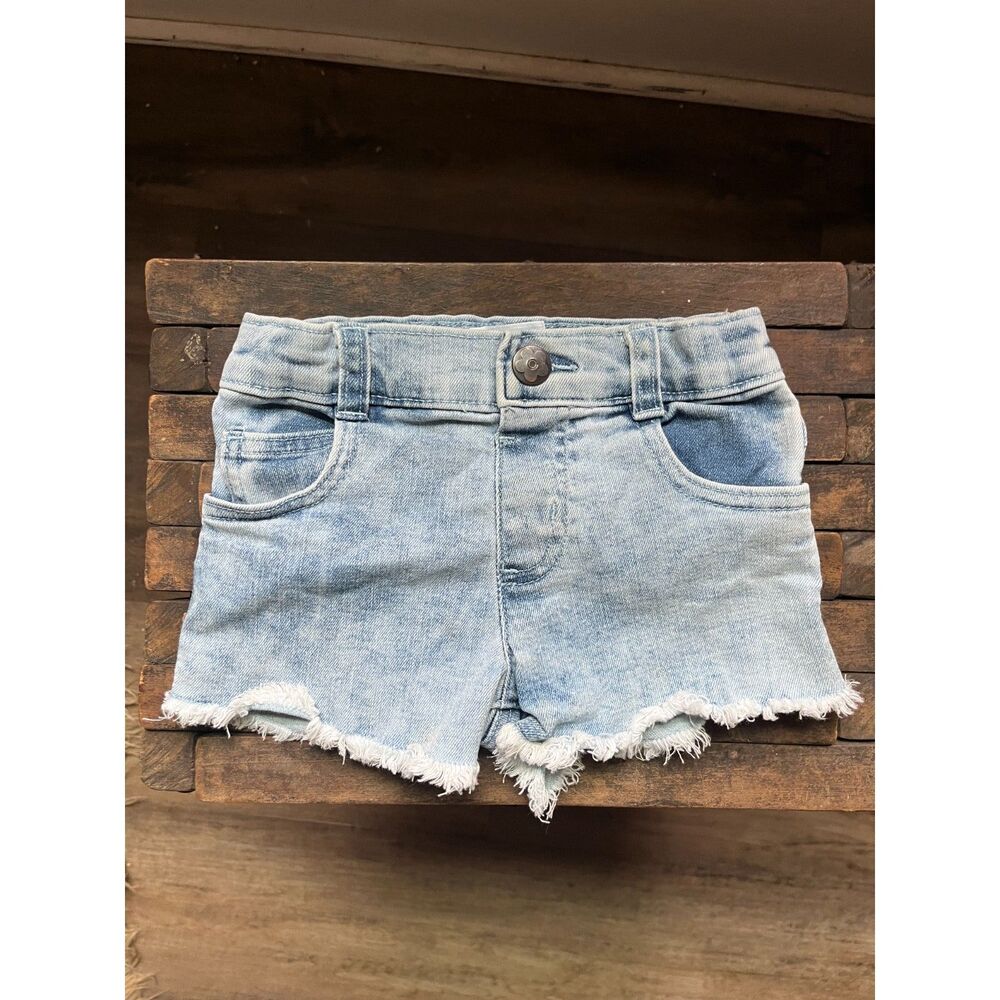 Girls Denim Shorts, cut off jean shorts, garanimals,